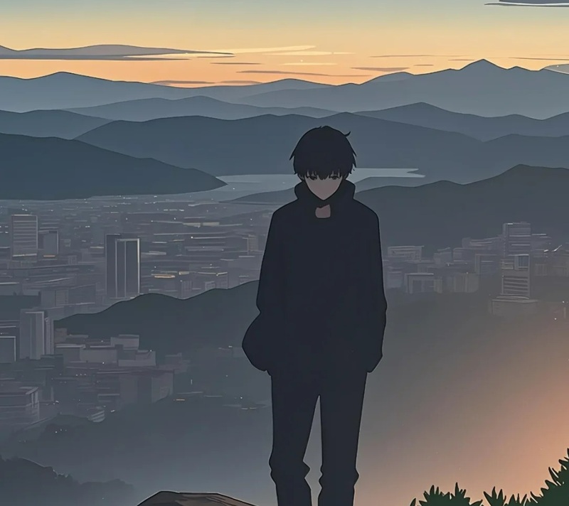 ảnh anime boy buồn lạnh lùng 26