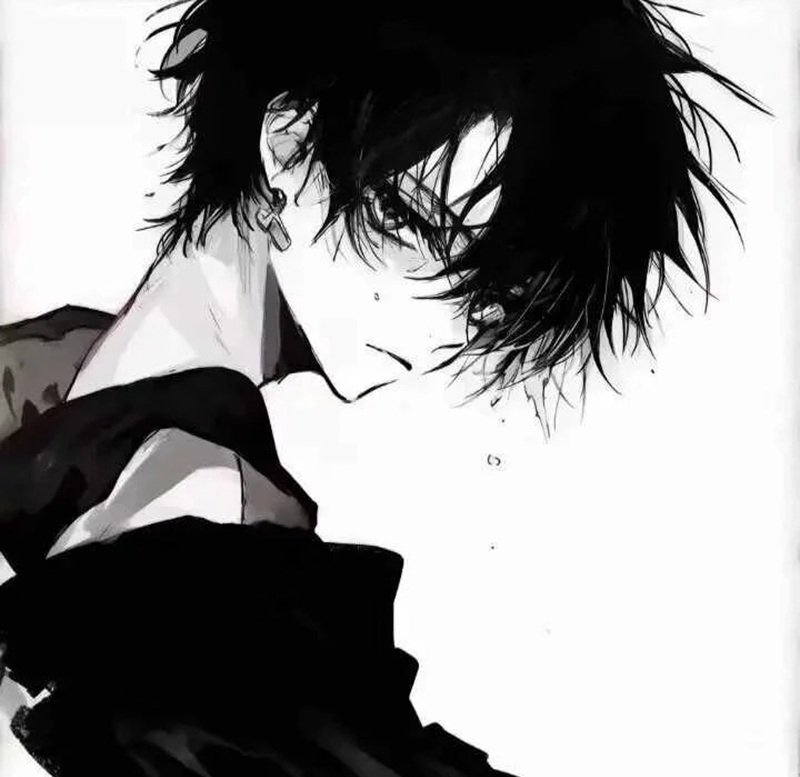 ảnh anime boy buồn lạnh lùng 31