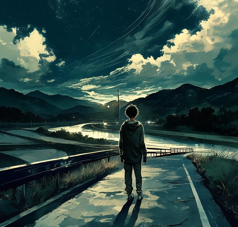 ảnh anime boy buồn lạnh lùng 40