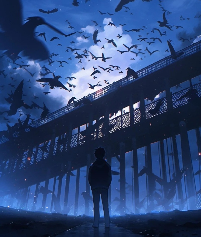 ảnh anime boy buồn lạnh lùng 41