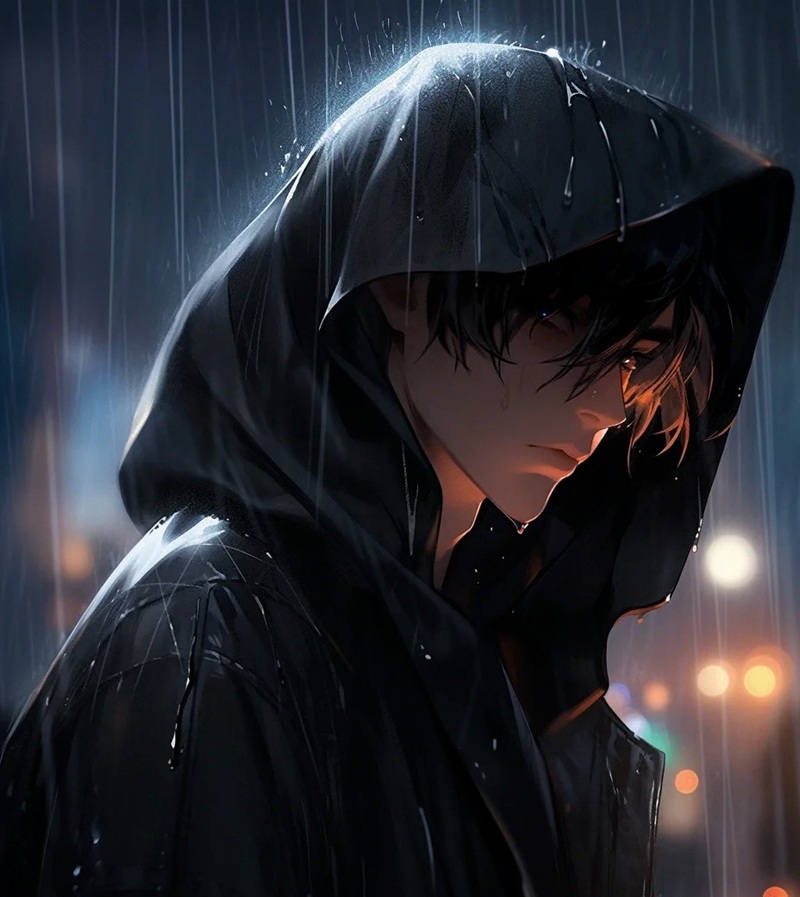 ảnh anime boy buồn lạnh lùng 7