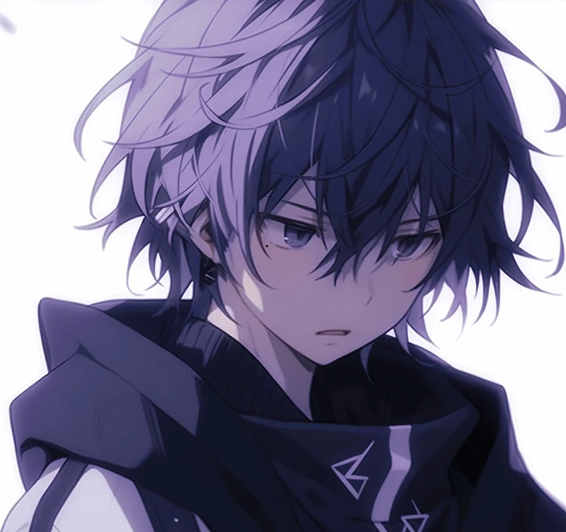 ảnh anime boy buồn lạnh lùng 8