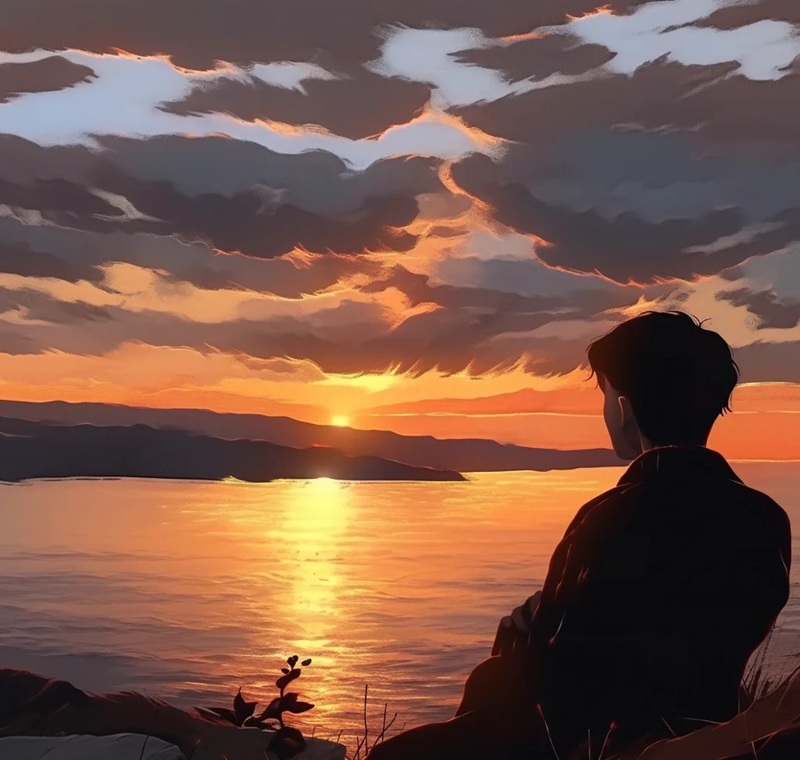 ảnh anime buồn chất 12