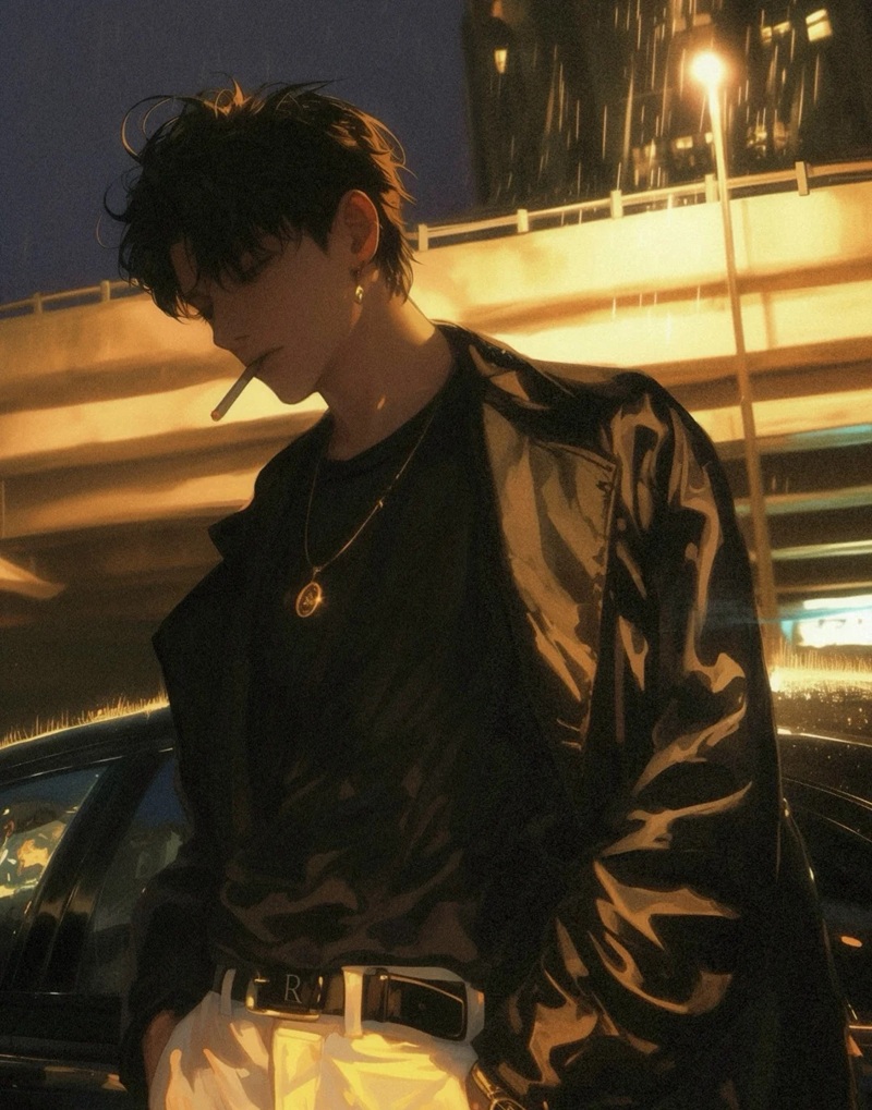 ảnh anime buồn chất 14