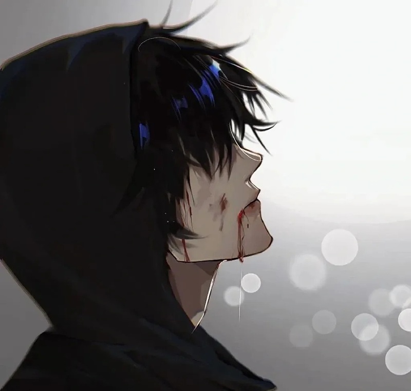 ảnh anime buồn chất 17