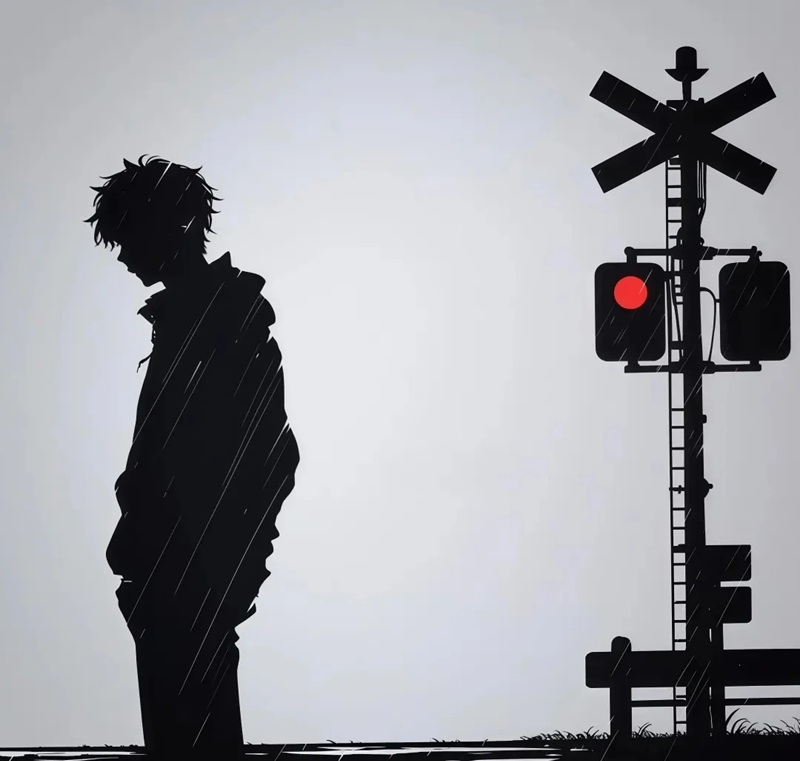 ảnh anime buồn chất 20