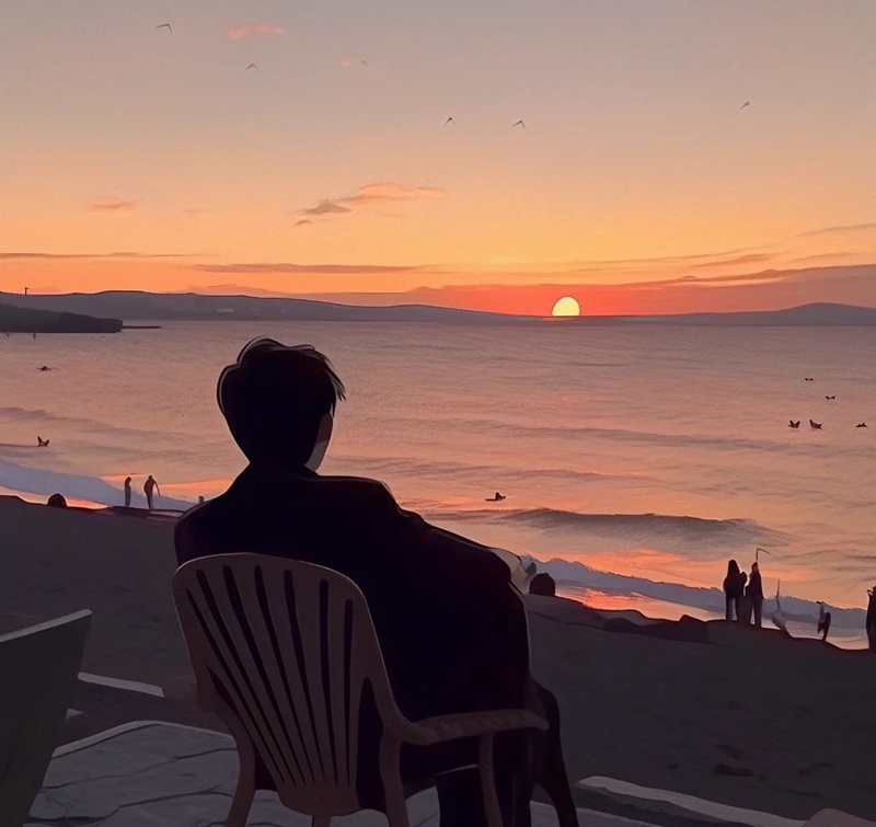 ảnh anime buồn chất 8