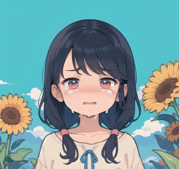 ảnh anime buồn nữ 1