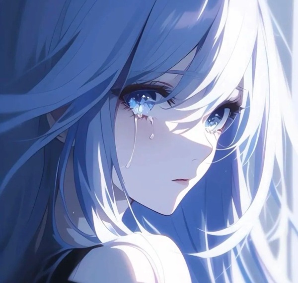 ảnh anime buồn nữ 15