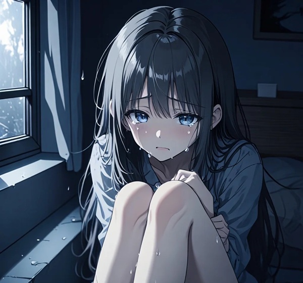 ảnh anime buồn nữ 18