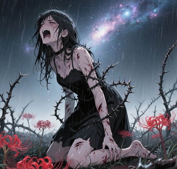 ảnh anime buồn nữ 27