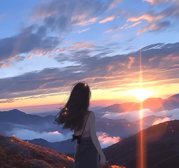 ảnh anime buồn nữ 31