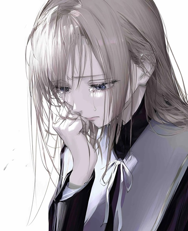 ảnh anime buồn nữ 6