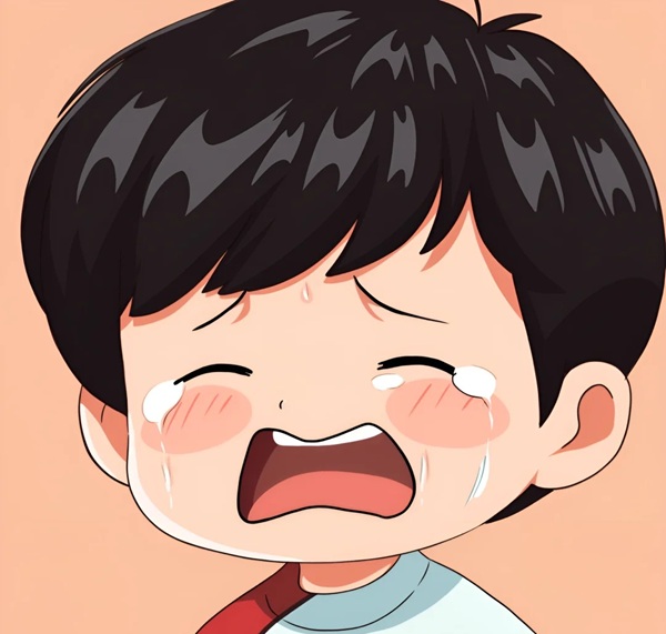 ảnh anime nam khóc 11