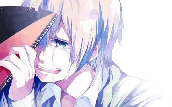 ảnh anime nam khóc 21