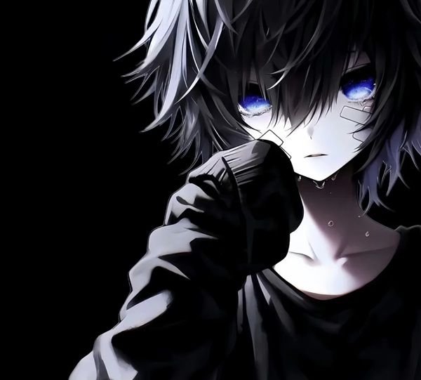 ảnh anime nam khóc 27