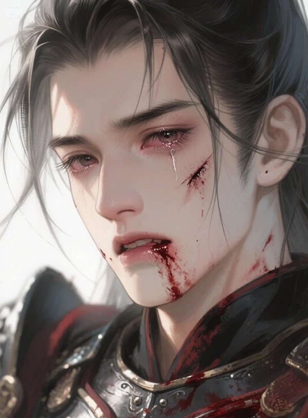 ảnh anime nam khóc 39