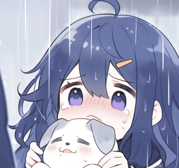 ảnh anime nữ khóc 1