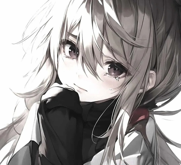 ảnh anime nữ khóc 16