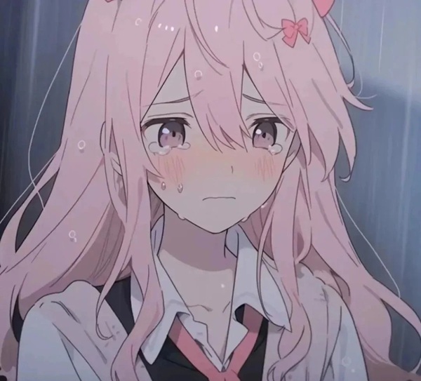 ảnh anime nữ khóc 17