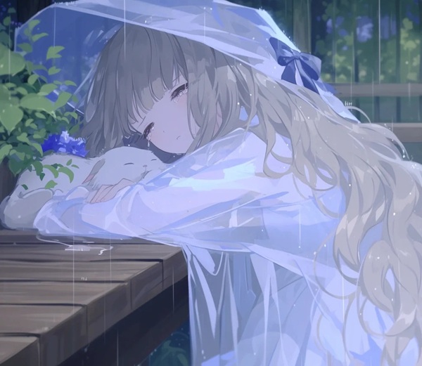 ảnh anime nữ khóc 19