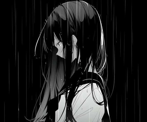 ảnh anime nữ khóc 28