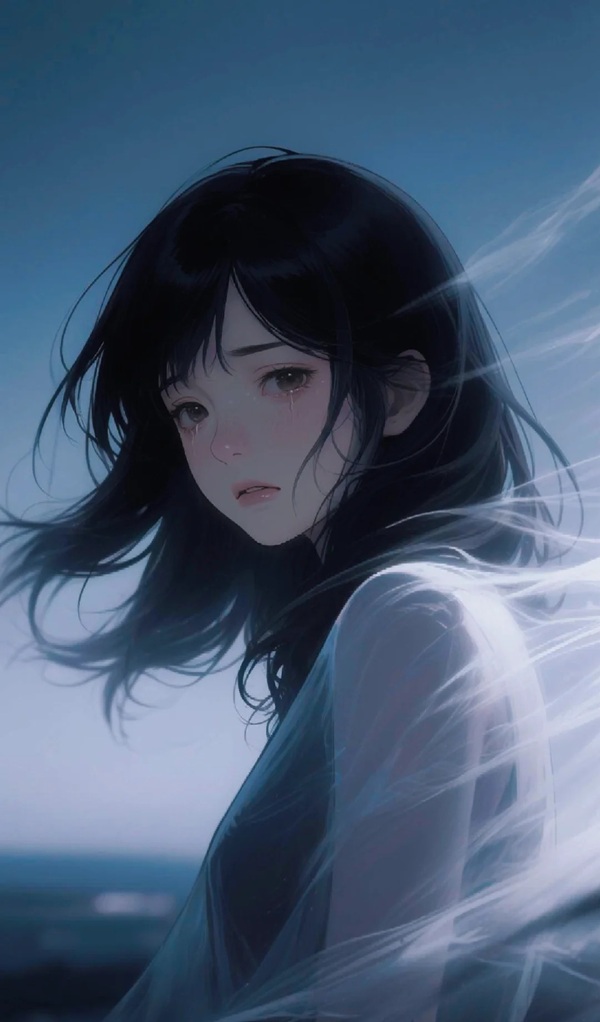 ảnh anime nữ khóc 30