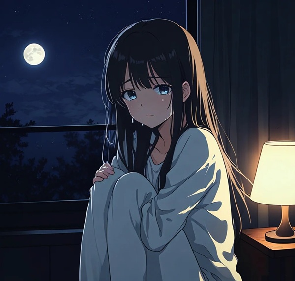 ảnh anime nữ khóc 32