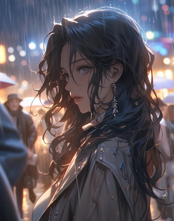 ảnh anime nữ khóc 34