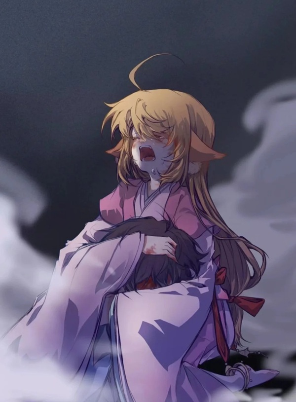 ảnh anime nữ khóc 38