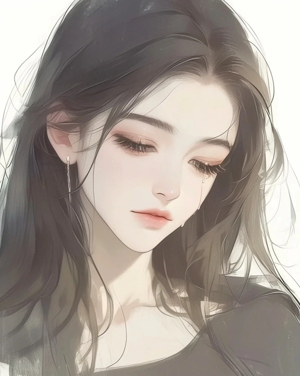 ảnh anime nữ khóc 39