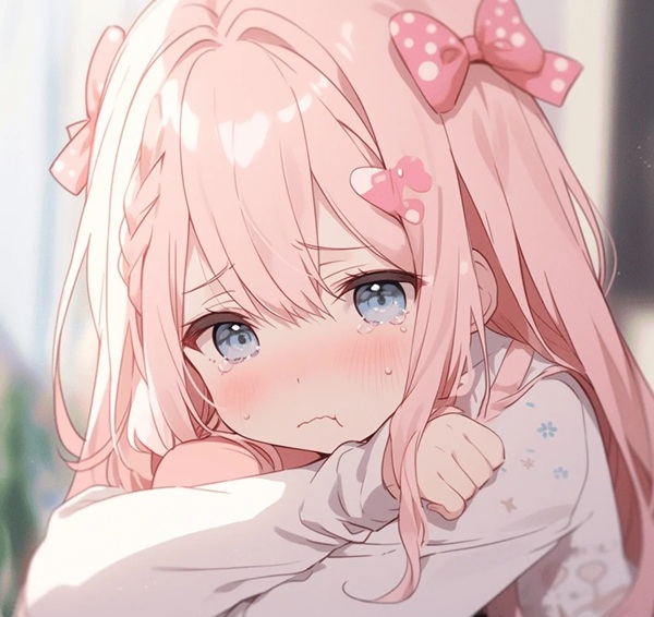 ảnh anime nữ khóc 6