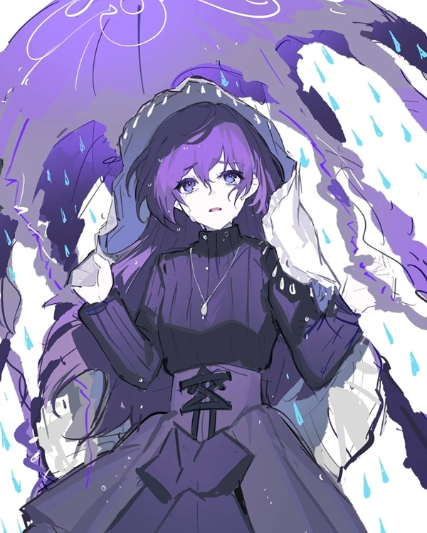 ảnh anime nữ khóc 7