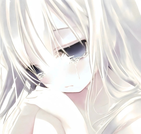 ảnh anime nữ khóc 9