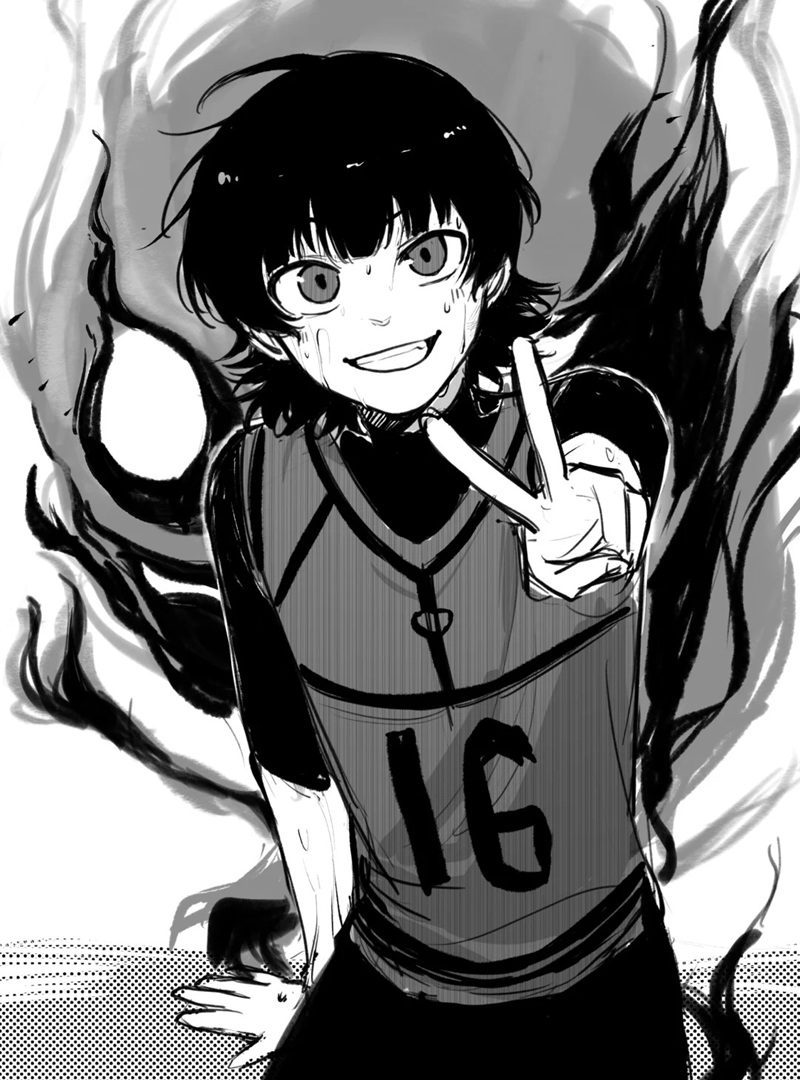 ảnh bachira ngầu 8