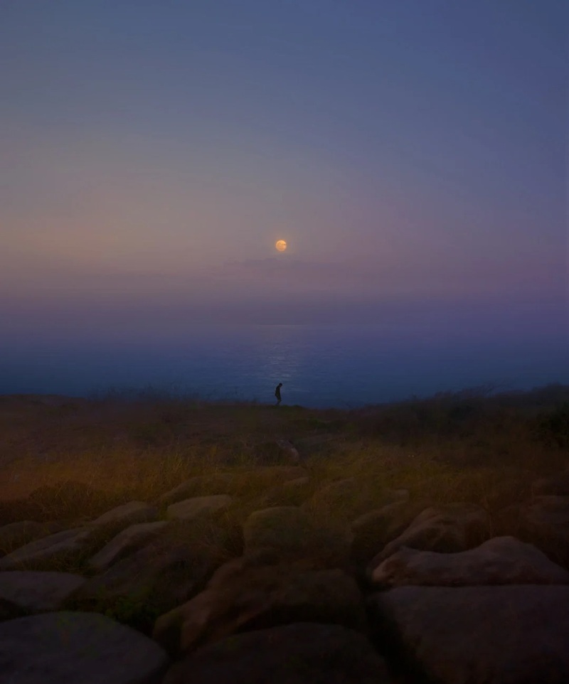 ảnh bầu trời hoàng hôn buồn 13