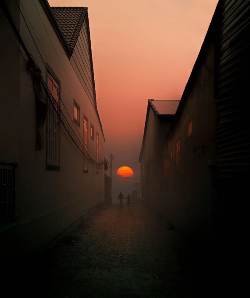 ảnh bầu trời hoàng hôn buồn 14