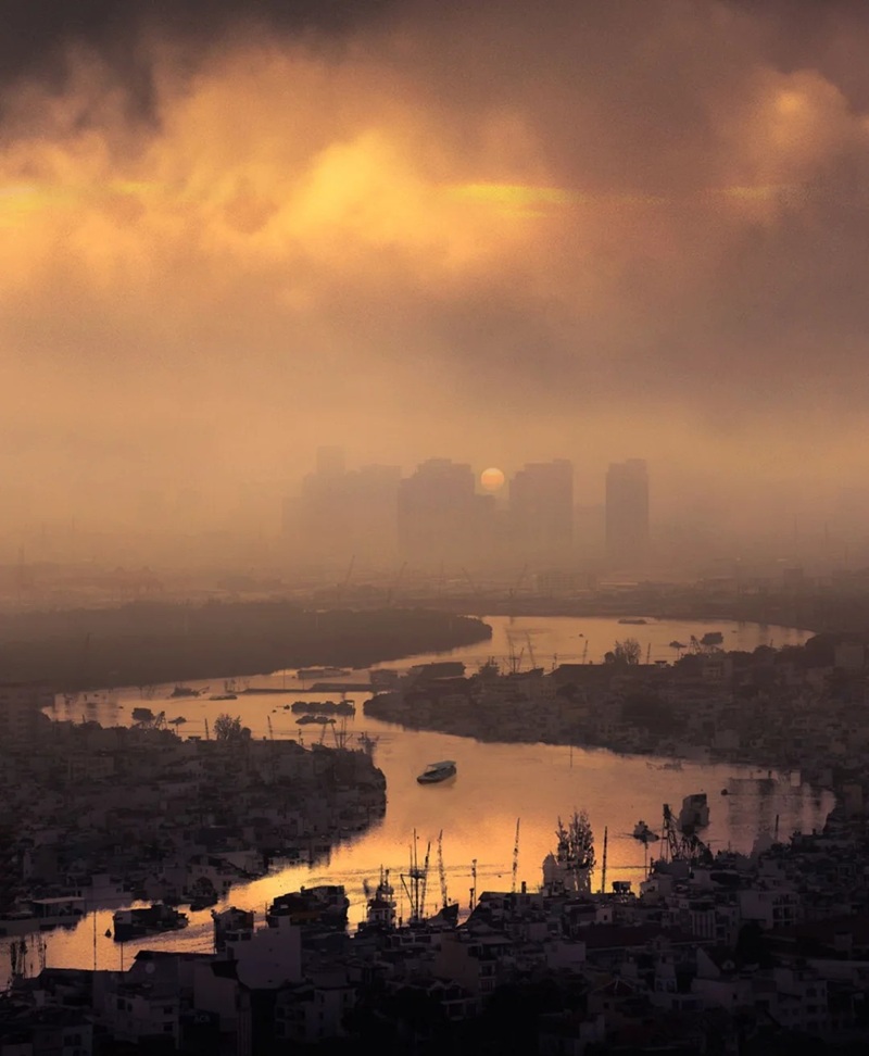 ảnh bầu trời hoàng hôn buồn 18