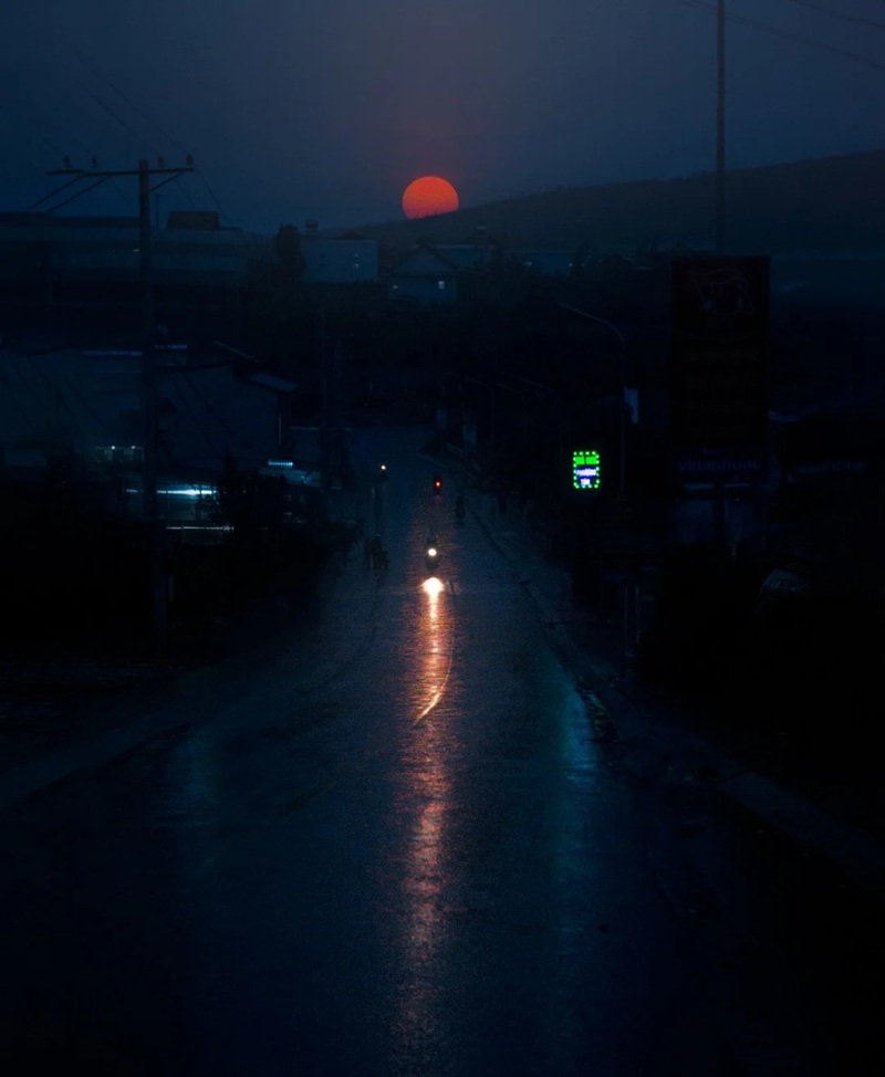 ảnh bầu trời hoàng hôn buồn 24