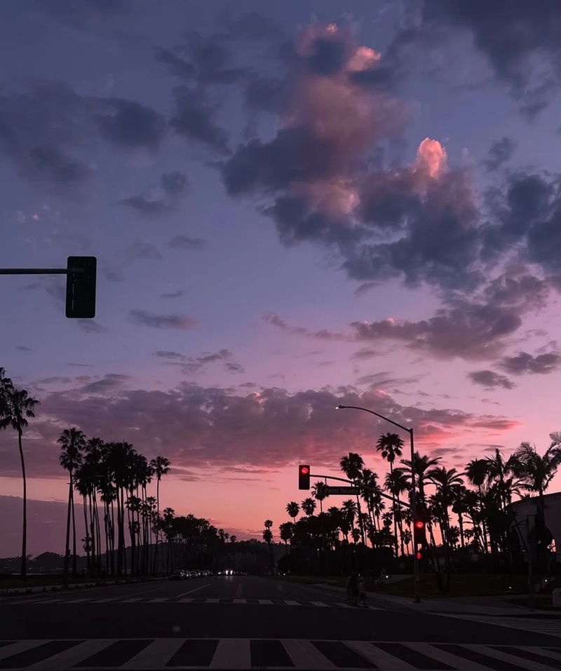 ảnh bầu trời hoàng hôn buồn 5