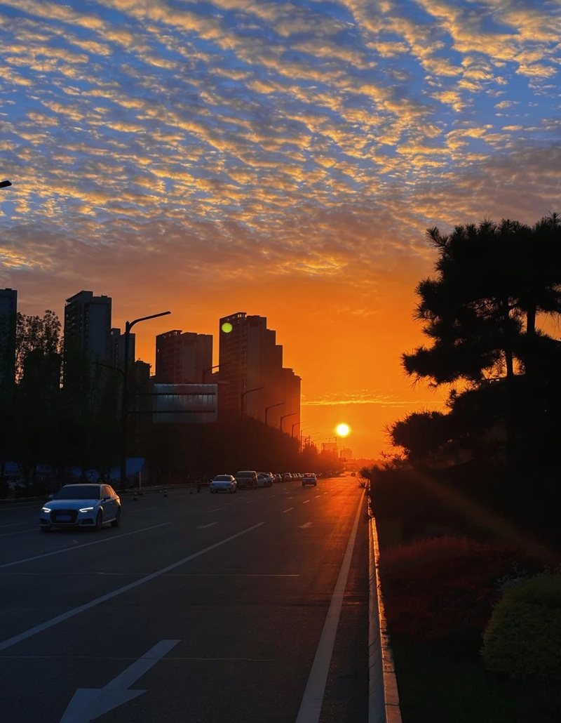 ảnh bầu trời hoàng hôn buồn 6