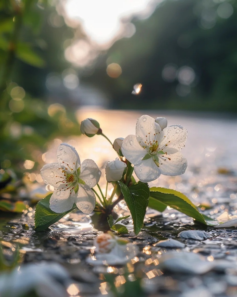 ảnh bông hoa buồn​