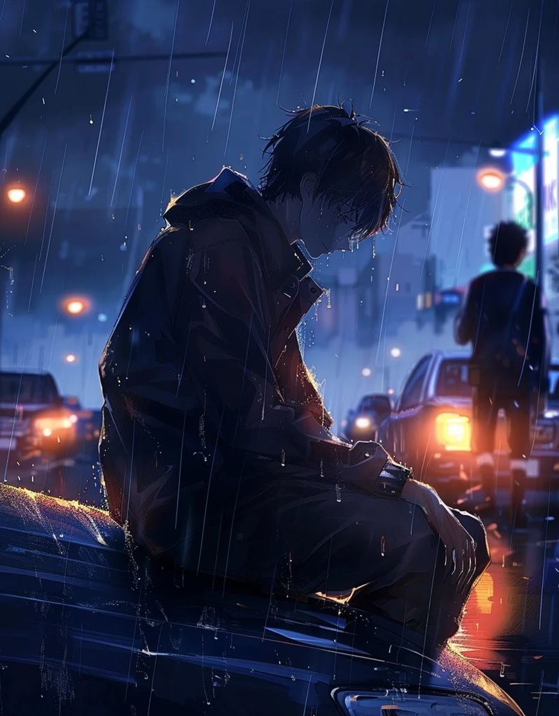 ảnh buồn hoạt hình 30