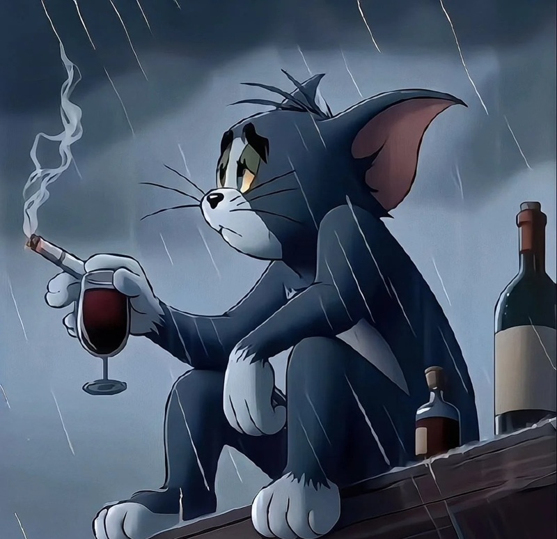 ảnh buồn hoạt hình 3d