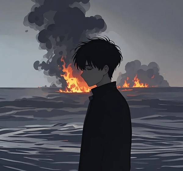 ảnh buồn tâm trạng anime 25