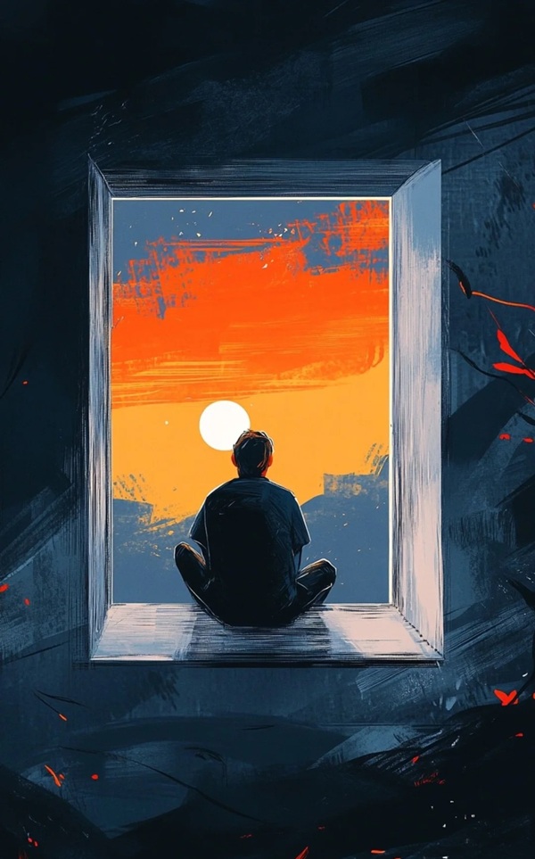 ảnh buồn tâm trạng anime 4