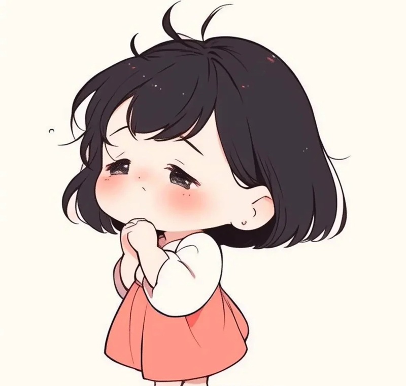 ảnh chibi buồn 12