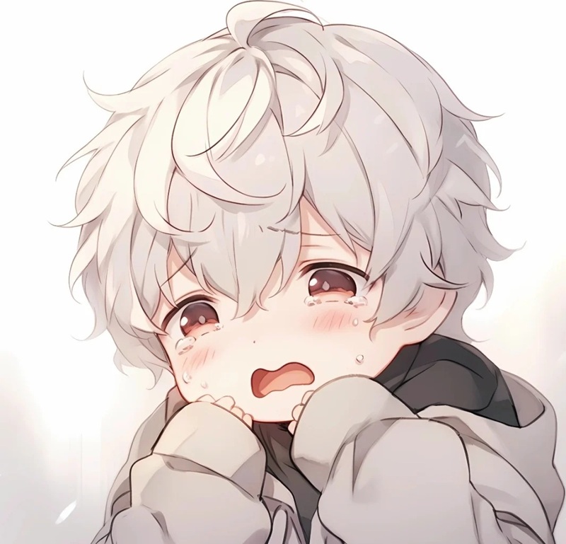 ảnh chibi buồn 17