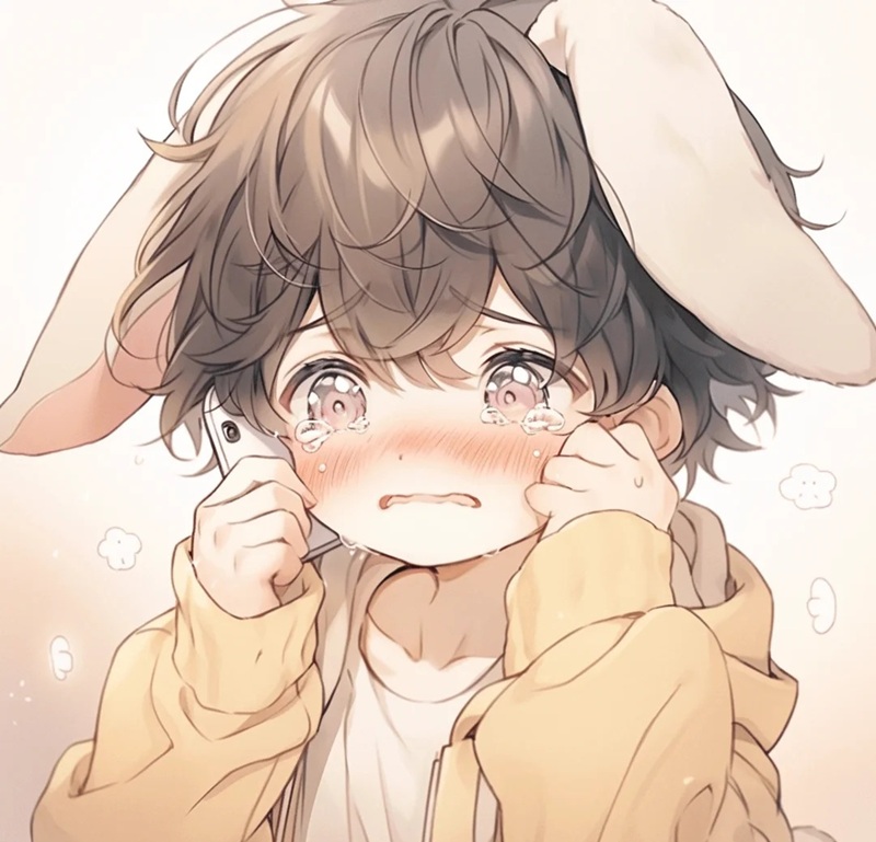 ảnh chibi buồn 25