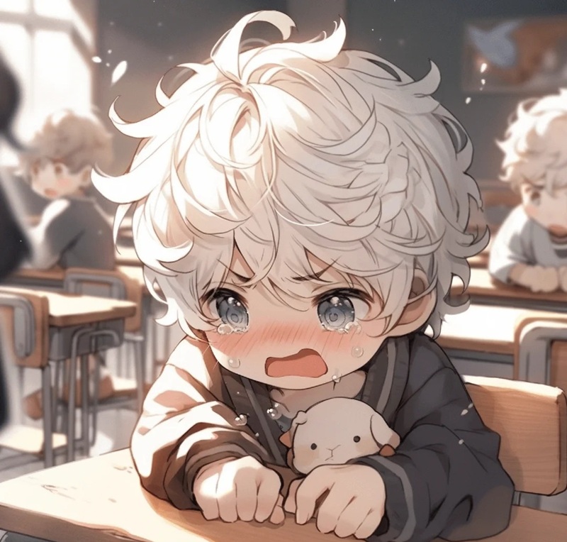 ảnh chibi buồn 27